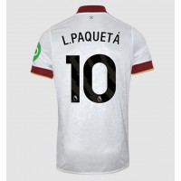 Camisa de Futebol West Ham United Lucas Paqueta #10 Equipamento Alternativo 2024-25 Manga Curta